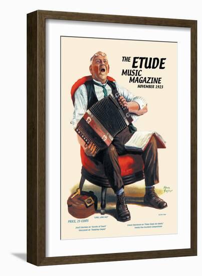 The Etude: Long, Long Ago-Alan Foster-Framed Art Print