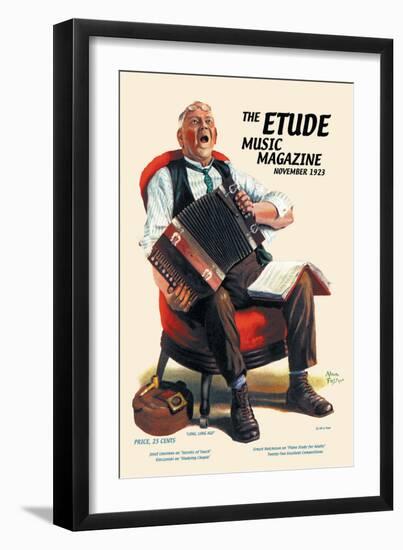 The Etude: Long, Long Ago-Alan Foster-Framed Art Print