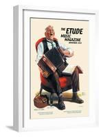 The Etude: Long, Long Ago-Alan Foster-Framed Art Print
