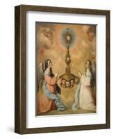 The Eucharist, c.1650-Francisco de Zurbaran-Framed Giclee Print