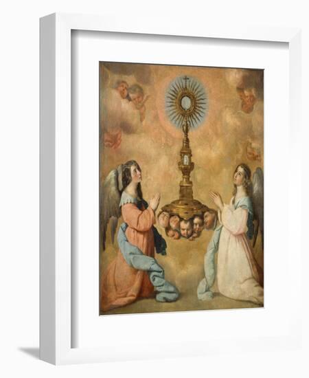 The Eucharist, c.1650-Francisco de Zurbaran-Framed Giclee Print