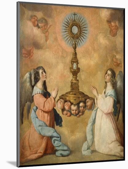 The Eucharist, c.1650-Francisco de Zurbaran-Mounted Giclee Print