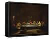 The Eucharist, Symbolized by the Last Supper-Nicolas Poussin-Framed Stretched Canvas