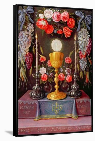 The Eucharist-Jan Van, The Elder Kessel-Framed Stretched Canvas