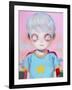 The Eulogy at a Funeral-Hikari Shimoda-Framed Art Print