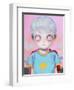 The Eulogy at a Funeral-Hikari Shimoda-Framed Art Print