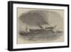 The Europa Transport Ship, as She Appeared 1 June, Seven Am-null-Framed Giclee Print
