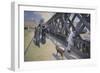 The Europe Bridge, 1876-Gustave Caillebotte-Framed Giclee Print