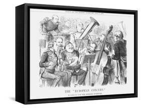 The European Concert, 1880-Joseph Swain-Framed Stretched Canvas