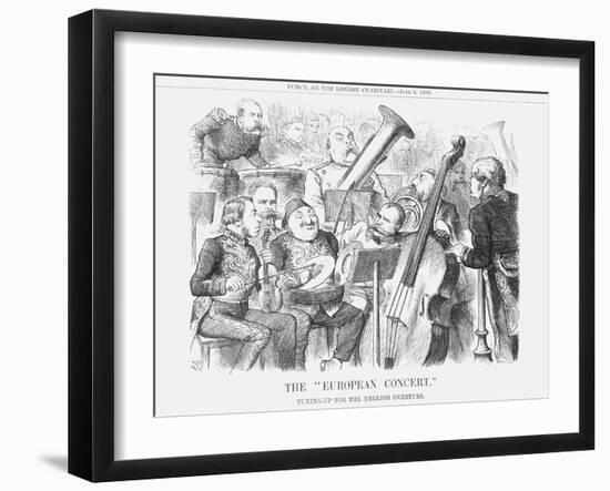 The European Concert, 1880-Joseph Swain-Framed Giclee Print