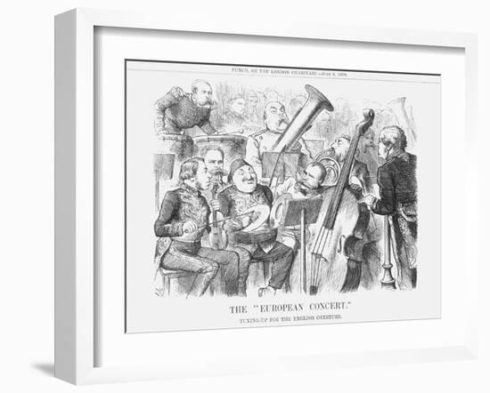 The European Concert, 1880-Joseph Swain-Framed Giclee Print