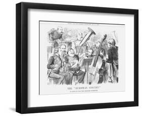 The European Concert, 1880-Joseph Swain-Framed Giclee Print