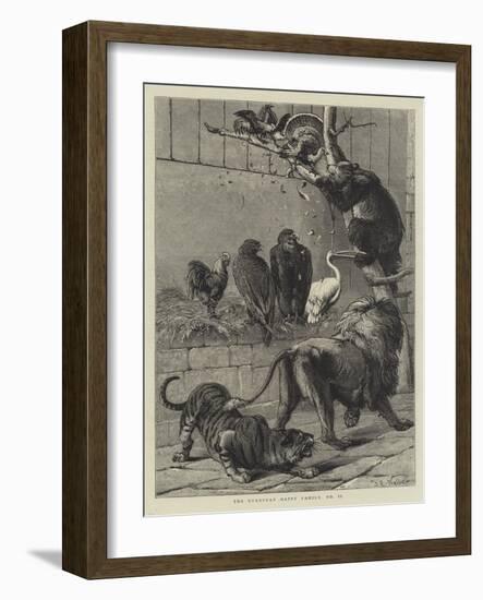 The European Happy Family, No II-Samuel Edmund Waller-Framed Giclee Print