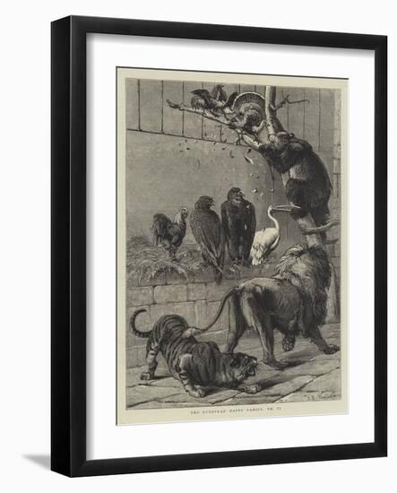 The European Happy Family, No II-Samuel Edmund Waller-Framed Giclee Print