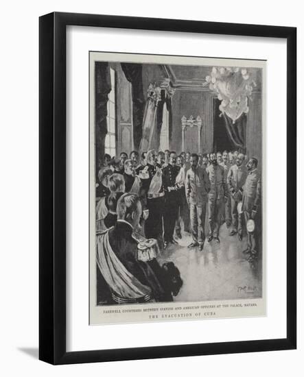 The Evacuation of Cuba-T. Dart Walker-Framed Giclee Print