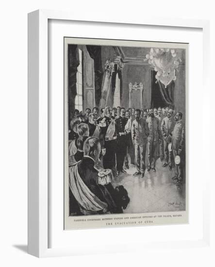 The Evacuation of Cuba-T. Dart Walker-Framed Giclee Print