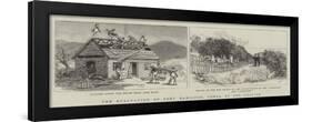 The Evacuation of Port Hamilton, Corea, by the English-null-Framed Giclee Print