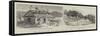 The Evacuation of Port Hamilton, Corea, by the English-null-Framed Stretched Canvas