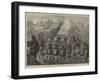 The Evacuation of Zululand, the 21st Royal Scots Fusiliers on the March Homewards-null-Framed Giclee Print