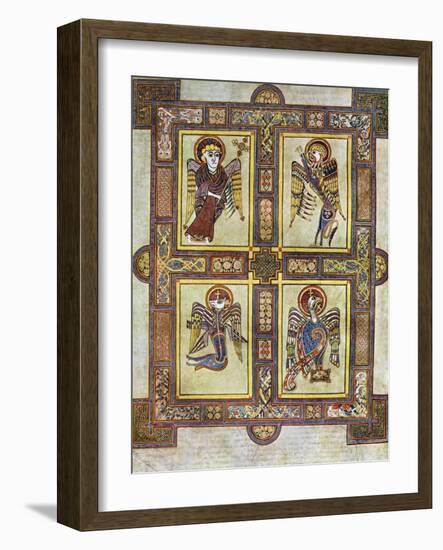 The Evangelical Symbols, 800 Ad-null-Framed Giclee Print