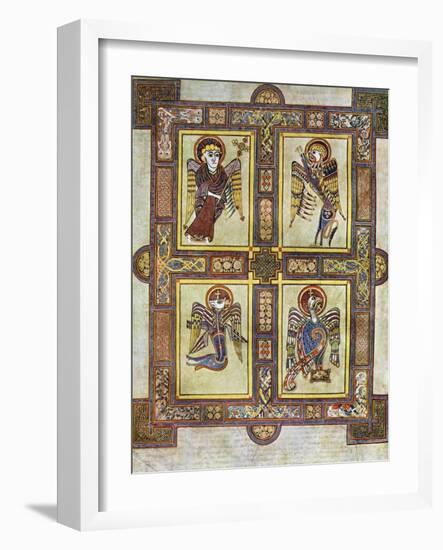 The Evangelical Symbols, 800 Ad-null-Framed Giclee Print