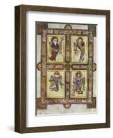 The Evangelical Symbols, 800 Ad-null-Framed Giclee Print