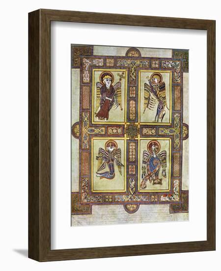 The Evangelical Symbols, 800 Ad-null-Framed Giclee Print