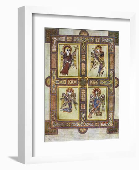 The Evangelical Symbols, 800 Ad-null-Framed Giclee Print