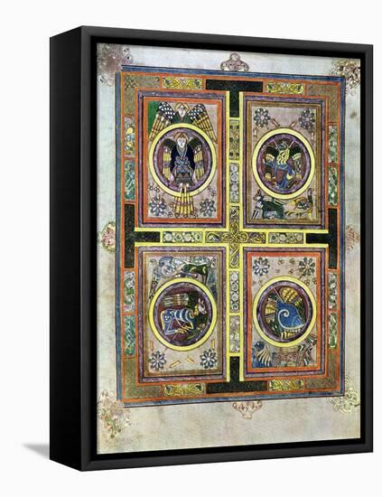 The Evangelical Symbols, 800 Ad-null-Framed Stretched Canvas
