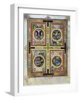 The Evangelical Symbols, 800 Ad-null-Framed Giclee Print