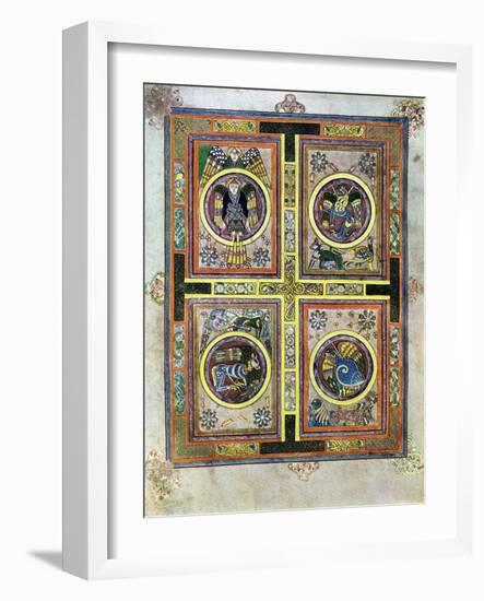 The Evangelical Symbols, 800 Ad-null-Framed Giclee Print