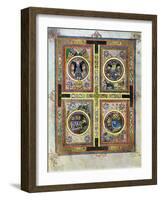 The Evangelical Symbols, 800 Ad-null-Framed Premium Giclee Print