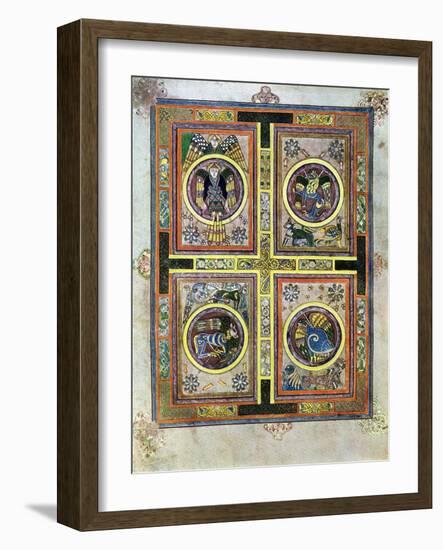 The Evangelical Symbols, 800 Ad-null-Framed Premium Giclee Print