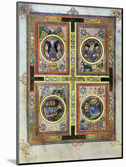 The Evangelical Symbols, 800 Ad-null-Mounted Giclee Print