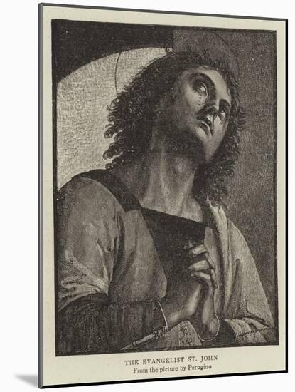 The Evangelist St John-Pietro Perugino-Mounted Giclee Print