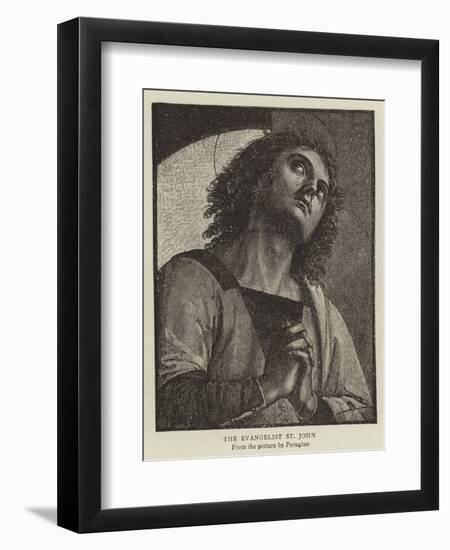 The Evangelist St John-Pietro Perugino-Framed Giclee Print