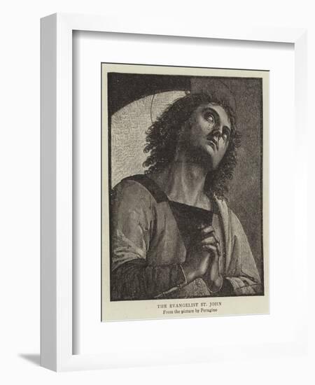 The Evangelist St John-Pietro Perugino-Framed Giclee Print