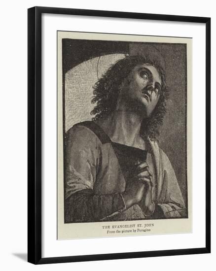 The Evangelist St John-Pietro Perugino-Framed Giclee Print