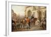 The Eve before Waterloo, the Duke of Wellington at the Trumpet Inn-Robert Alexander Hillingford-Framed Giclee Print