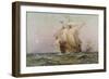 The Eve of Discovery, 1492-Jean Leon Gerome Ferris-Framed Giclee Print