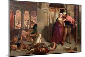 The Eve of St Agnes, 1848-William Holman Hunt-Mounted Giclee Print