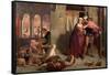 The Eve of St Agnes, 1848-William Holman Hunt-Framed Stretched Canvas