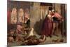 The Eve of St Agnes, 1848-William Holman Hunt-Mounted Giclee Print
