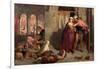 The Eve of St Agnes, 1848-William Holman Hunt-Framed Giclee Print