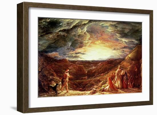 The Eve of the Deluge-John Linnell-Framed Giclee Print