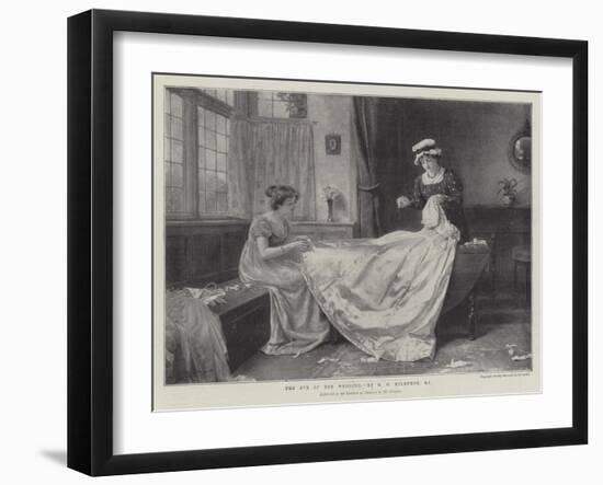 The Eve of the Wedding-George Goodwin Kilburne-Framed Giclee Print