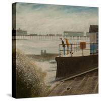 The Even Bigger Splash (Oil on Panel)-Chris Ross Williamson-Stretched Canvas