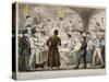 The Evening after a Mock Election in the Fleet Prison, June 1835-Isaac Robert Cruikshank-Stretched Canvas