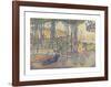 The Evening Air-Henri Edmond Cross-Framed Premium Giclee Print