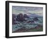 The Evening at Ouessant; Le Soir a Ouessant-Henry Moret-Framed Giclee Print